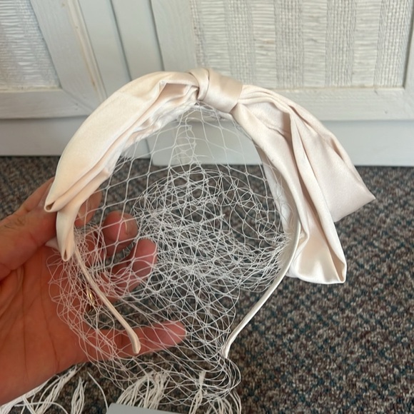 Elegant White Veil Headband KRISTIN ESS new in box - Picture 6 of 8
